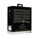 Masque avec queue de cheval blonde - Noir