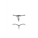 Orthia - Ensemble Réseau Immitation Sexy avec Soutien-gorge et G-String - 2X