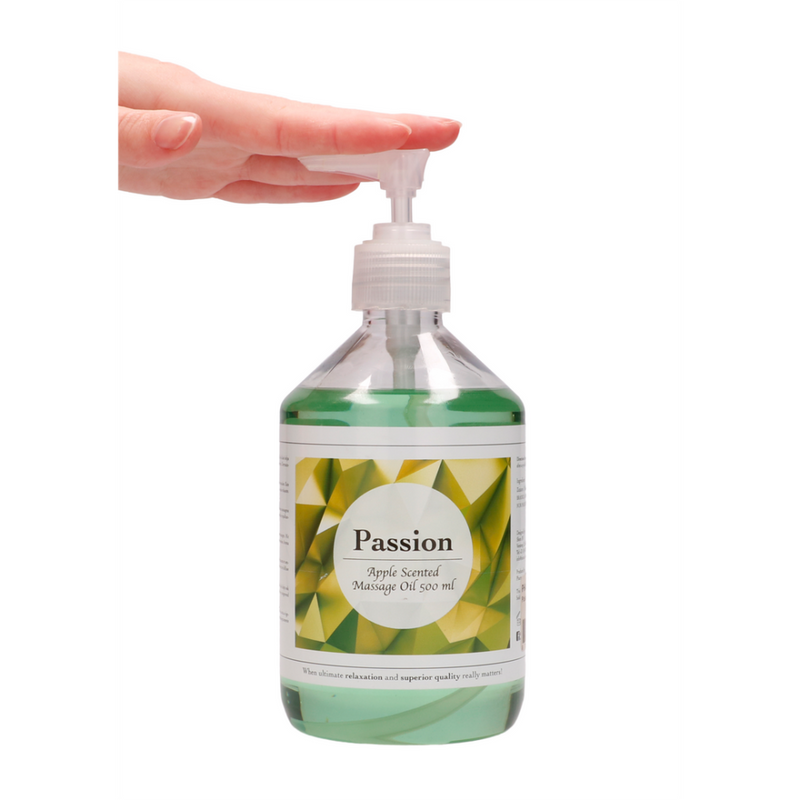 Passion - Massage Oil - Apple Scented - 17 fl oz / 500 ml