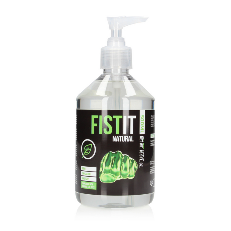 Natural Water Based Lubricant - 17 fl oz / 500 ml - Pump