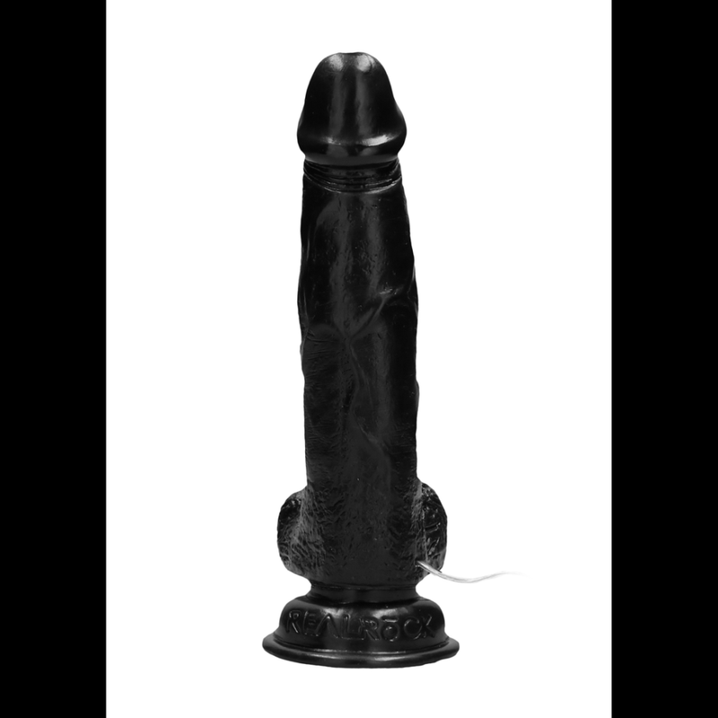 Vibrating Realistic Cock with Scrotum - 8 / 20 cm