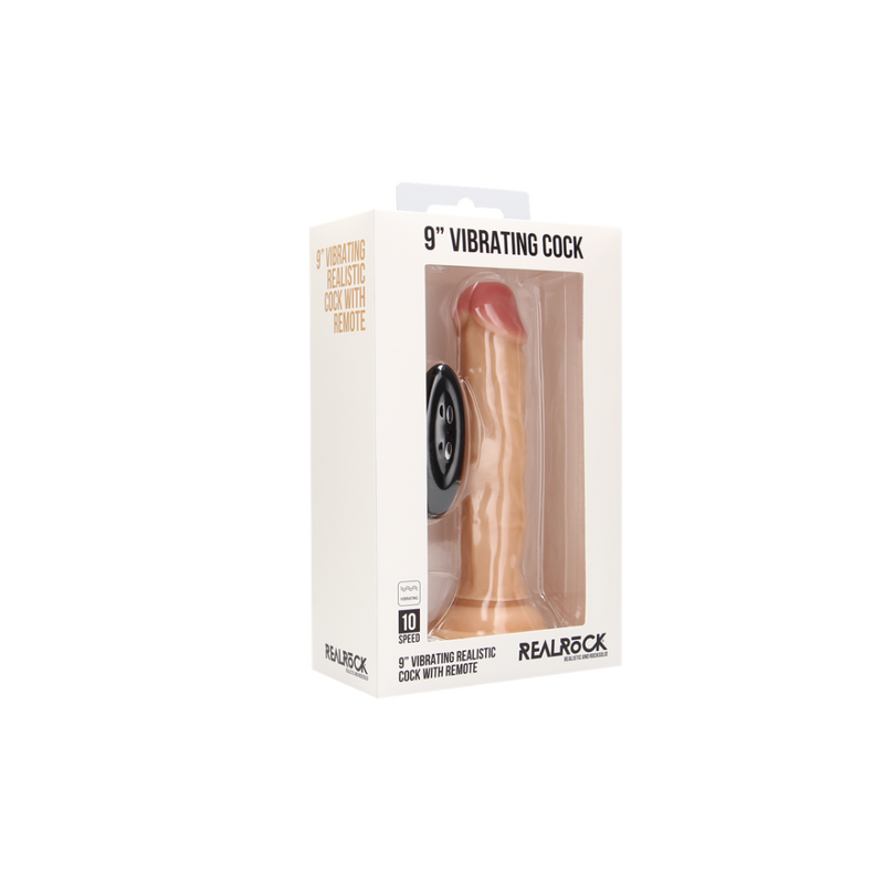 Vibrating Realistic Cock - 9 / 23 cm