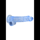 Dildo réaliste avec boules - 8 / 21 cm