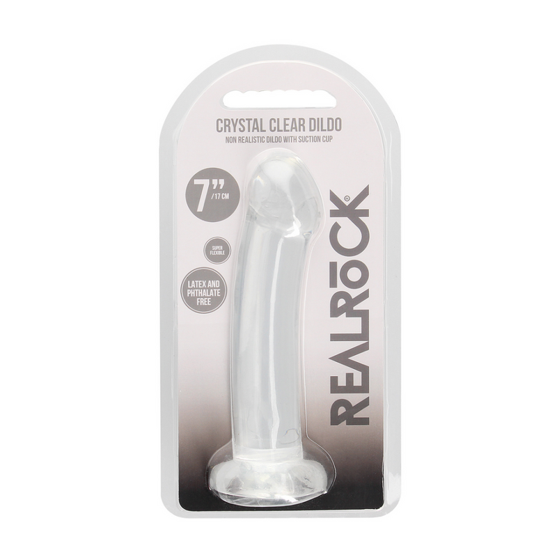 Non-Realistic Dildo with Suction Cup - 7 / 17 cm