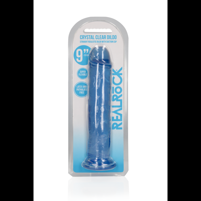 Straight Realistic Dildo with Suction Cup - 9'' / 23