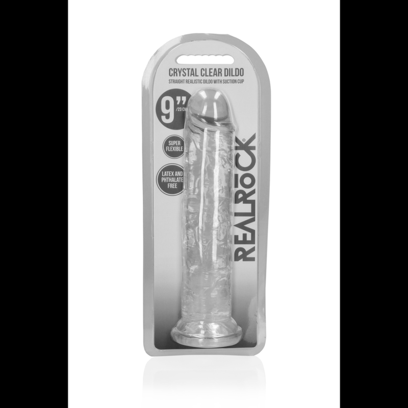 Straight Realistic Dildo with Suction Cup - 9'' / 23