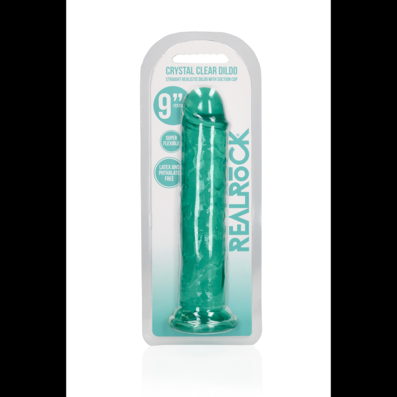 Straight Realistic Dildo with Suction Cup - 9'' / 23