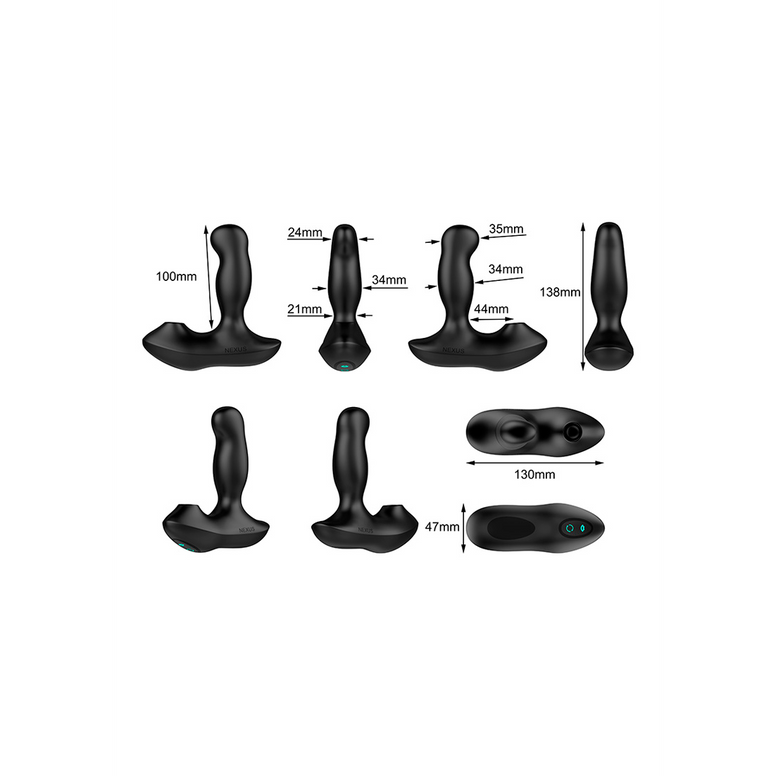 Revo Air - Rotating Prostate Massager with Suction and Remote Control