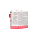 Œuf vibrant avec 10 vitesses et télécommande - L - Rose