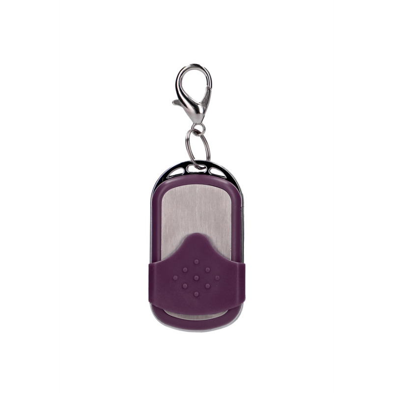 Vibrating Egg with 10 Speeds and Remote Control - L - Purple