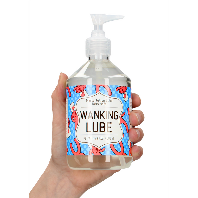 WANKING LUBE - Masturbation Lubricant - 17 fl oz / 500 ml