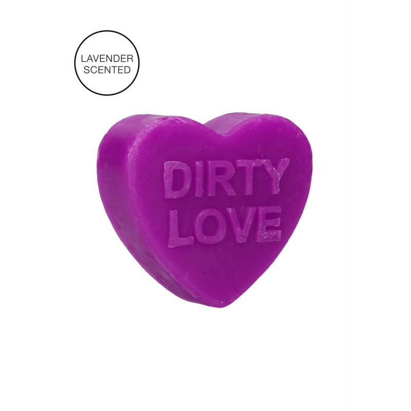 Heart Soap - Dirty Love - Lavender Scented