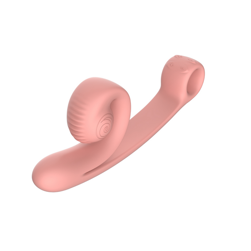 Snail Vibe - Curve Vibrator - Peachy Pink